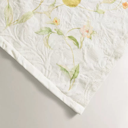 TOALHA MESA ALGODÃO JACQUARD PERAS