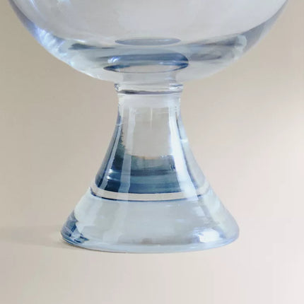 TAÇA GELADO VIDRO COLORIDO