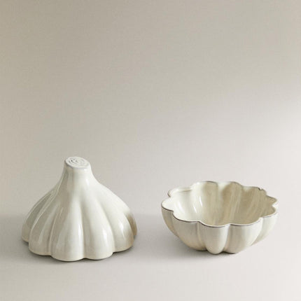 POTE DE ARMAZENAMENTO ALHO TERRACOTA