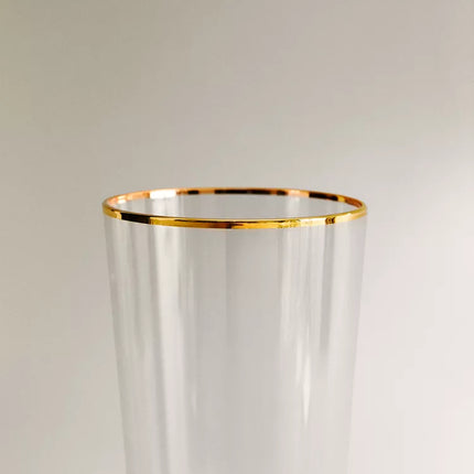 GARRAFA FIO DOURADO BOHEMIA CRYSTAL