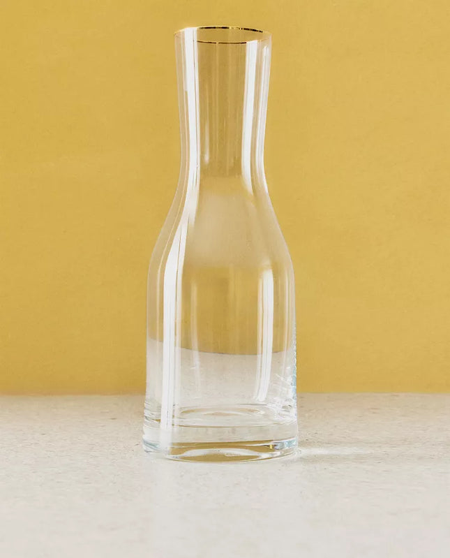 GARRAFA FIO DOURADO BOHEMIA CRYSTAL