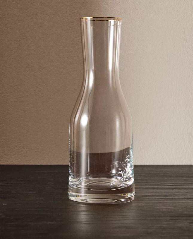 GARRAFA FIO DOURADO BOHEMIA CRYSTAL