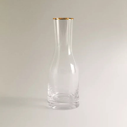 GARRAFA FIO DOURADO BOHEMIA CRYSTAL