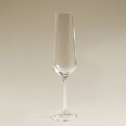 TAÇA FLUTE VIDRO CRISTALINO