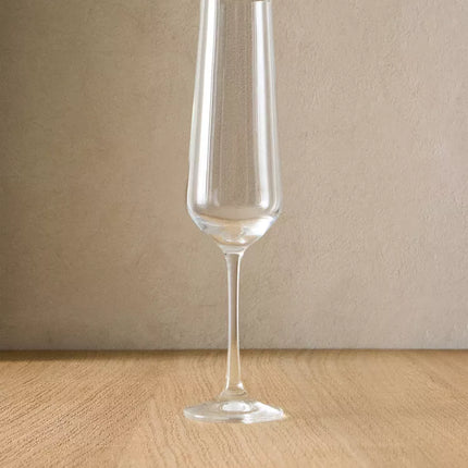 TAÇA FLUTE VIDRO CRISTALINO