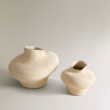 VASO CERÂMICA IRREGULAR