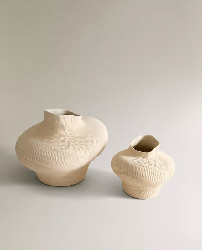 VASO CERÂMICA IRREGULAR