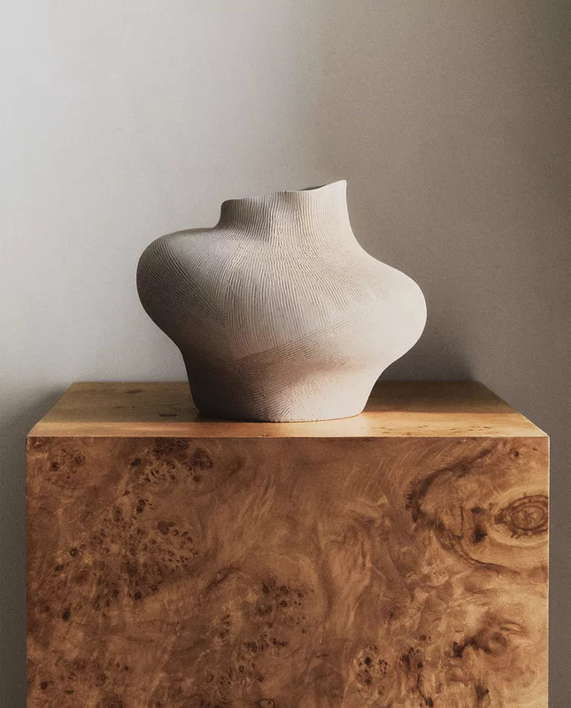 VASO CERÂMICA IRREGULAR