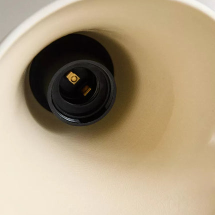 CANDEEIRO | APLIQUE PAREDE METAL TÚLIPA CERÂMICA