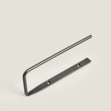 PORTA-ROLOS CASA DE BANHO METAL ESCURO
