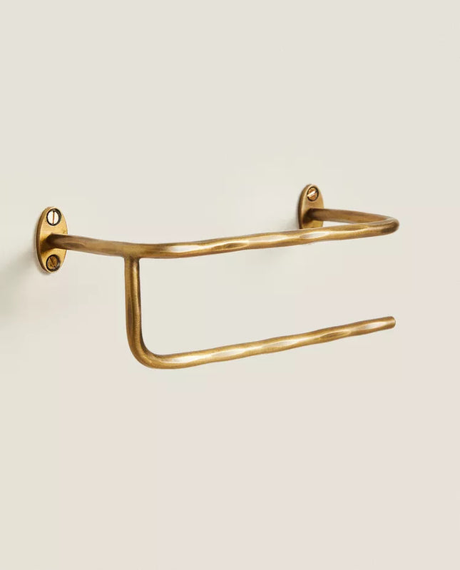 PORTA-ROLOS DE CASA DE BANHO DOURADO