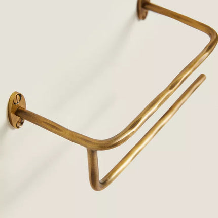 PORTA-ROLOS DE CASA DE BANHO DOURADO
