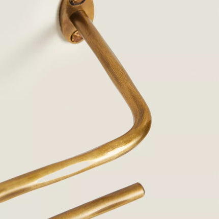 PORTA-ROLOS DE CASA DE BANHO DOURADO