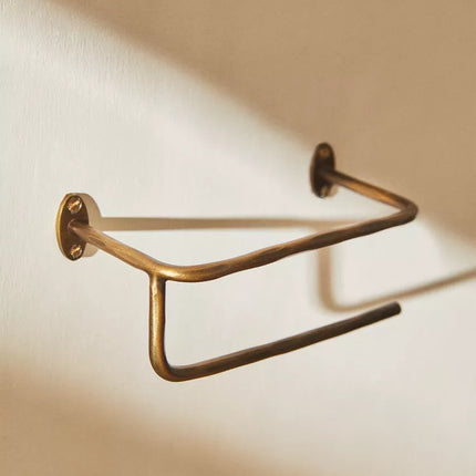 PORTA-ROLOS DE CASA DE BANHO DOURADO