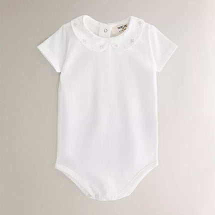 BODY INFANTIL BORDADO FLOR