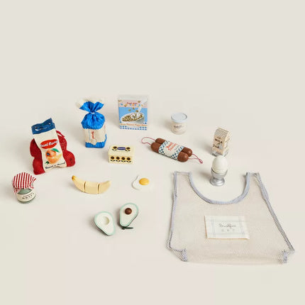 BRINQUEDO CONJUNTO DE COMIDA PEQUENO-ALMOÇO