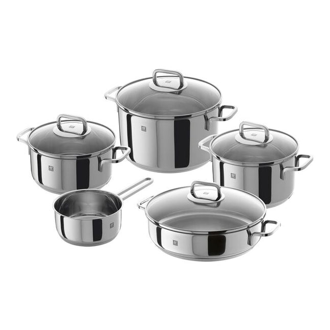 Conjunto de panelas e frigideiras 5-pçs, SST 18/10