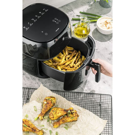 Fritadeira sem óleo 4 l, Preto
