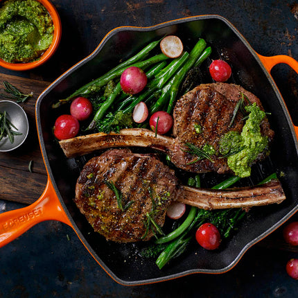 Grelha quadrada de ferro fundido