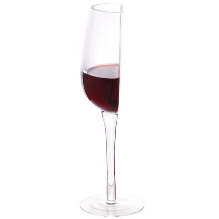 Meio copo de vinho