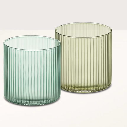 Copos de vidro Conjunto de dois copos