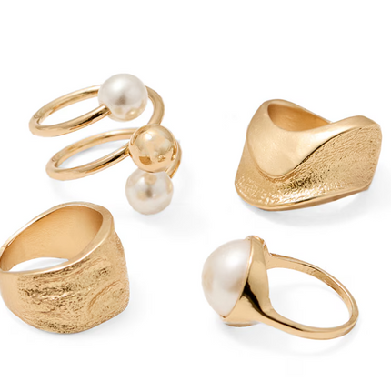 Conjunto de Anéis com Pérolas
