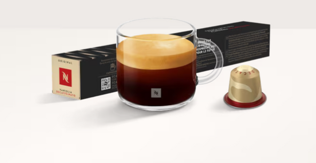 Vaniglia Decaffeinato CREMOSO, COM SABOR A BAUNILHA