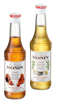Monin Syrup Kit - Vanilla & Caramel