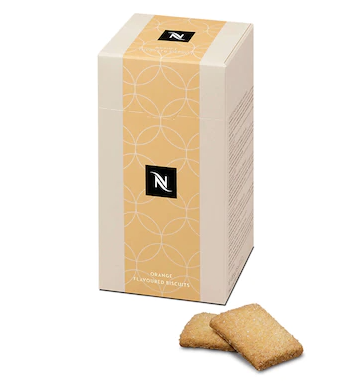 Biscoitos com aroma a laranja