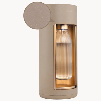 Máquina de água com gás Glassy, com garrafa