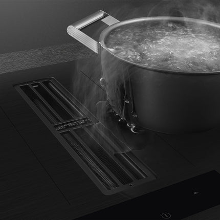 Indução com exaustor integrado