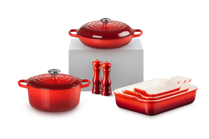 Set essencial com 7 peças de utensílios de cozinha