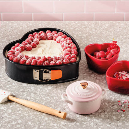 Set 2 ramekins coração em cerâmica de grés