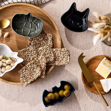 Set de 4 mini pratos Halloween em cerâmica