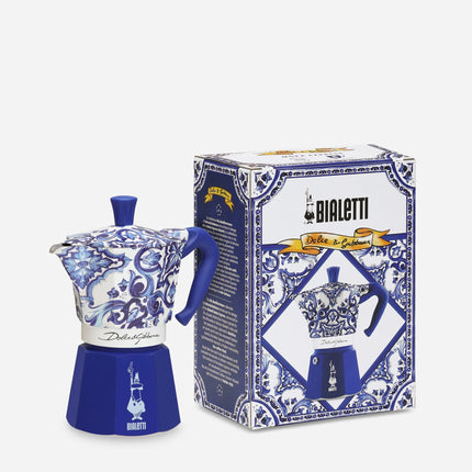 Cafeteira Moka Express Dolce & Gabbana - Azul