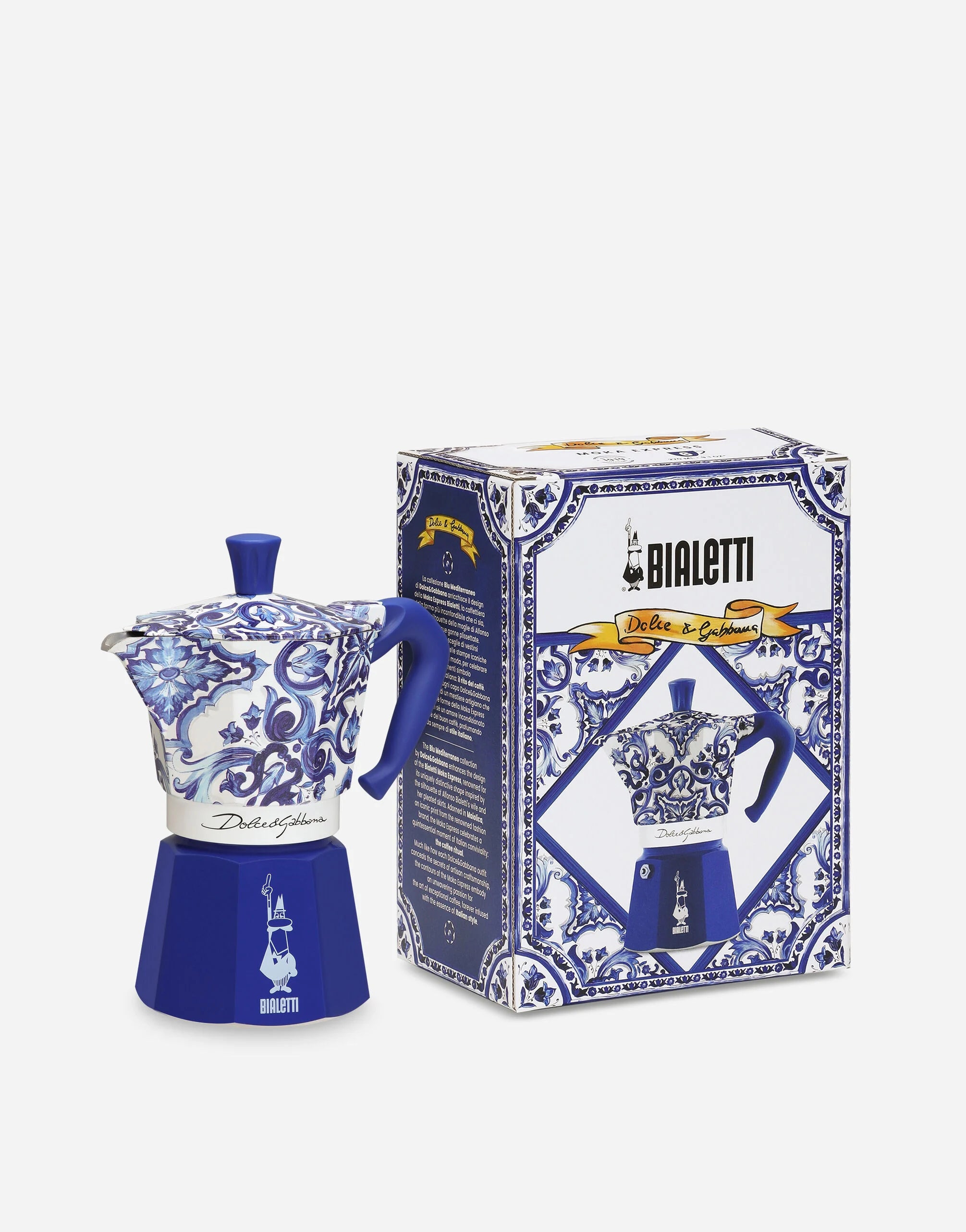 Cafeteira Moka Express Dolce & Gabbana - Azul