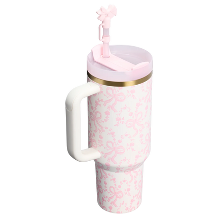 Copo térmico Stanley 1913 x LoveShackFancy Quencher® H2.0 FlowState™ | 1,18L