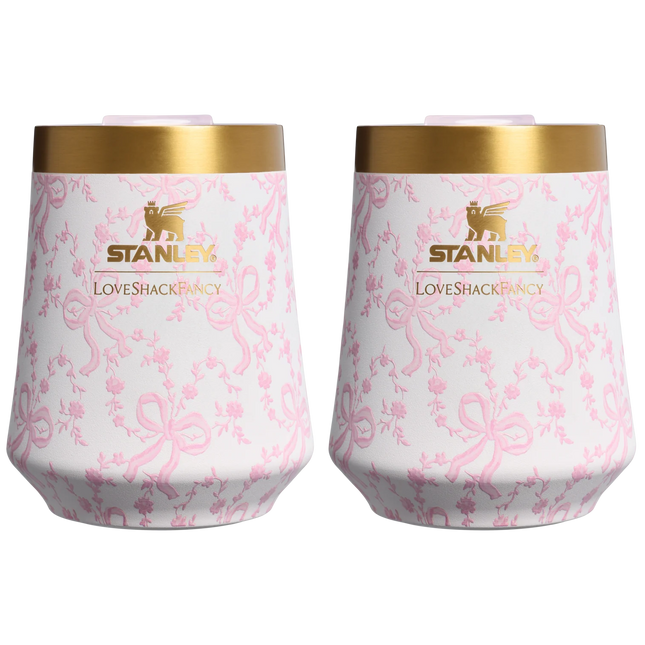 Conjunto de 2 copos de vinho Stanley 1913 x LoveShackFancy Reserve | 0,32L