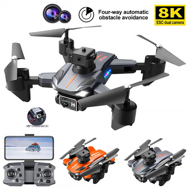 Drone Dobrável P11S com Câmera Dupla 8K