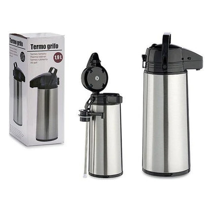 Garrafa Térmica com Tampa Dispensadora Aço Inoxidável 1,9 L