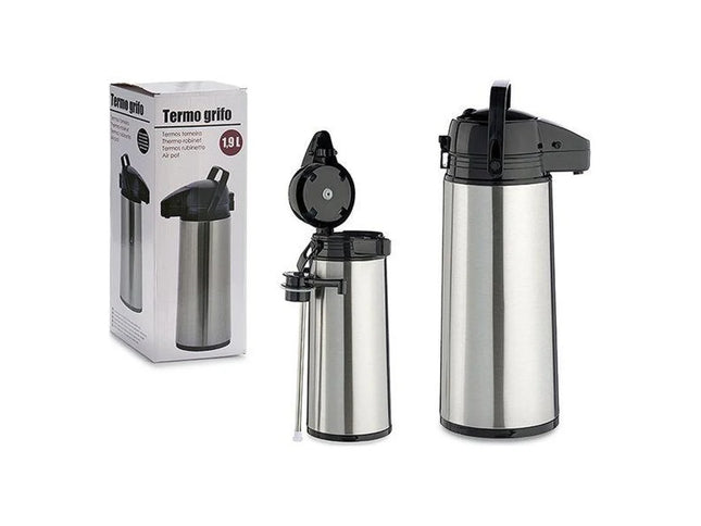 Garrafa Térmica com Tampa Dispensadora Aço Inoxidável 1,9 L