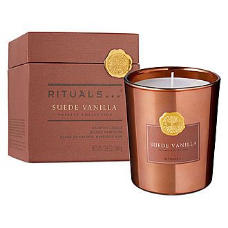 Private Collection  XL Suede Vanilla Scented Candle