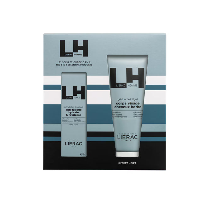 LIERAC Coffret Dia do Pai Gel Hidratante + Gel de Banho Grátis