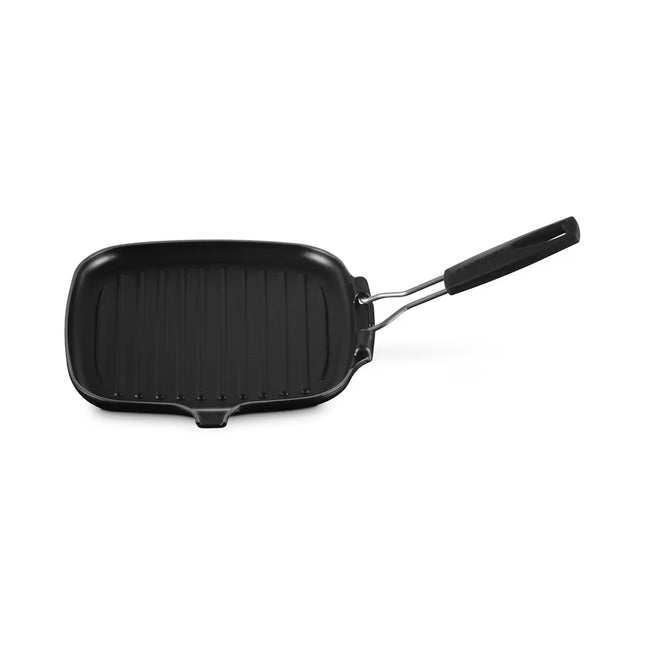 Grelhador quadrado com pega dobrável Le Creuset