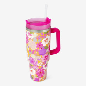 Copo com estampado floral - 1,2 L