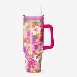 Copo com estampado floral - 1,2 L
