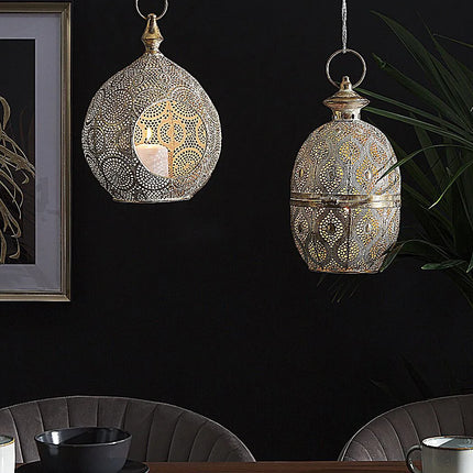 Lanterna LAESO Metal 33 cm Dourado