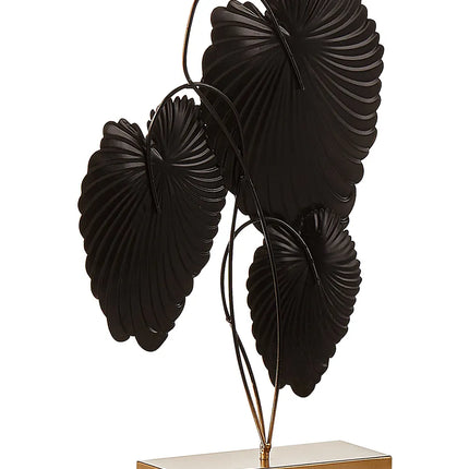 Acessório decorativo Folha SODIUM Metal Azul esverdeado