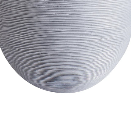 Vaso ZAKROS 38 cm Cinzento