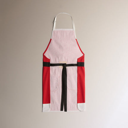 Avental natalício de algodão sustentável Noel Daddy